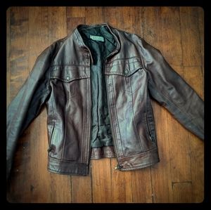 Leather Moto Jacket